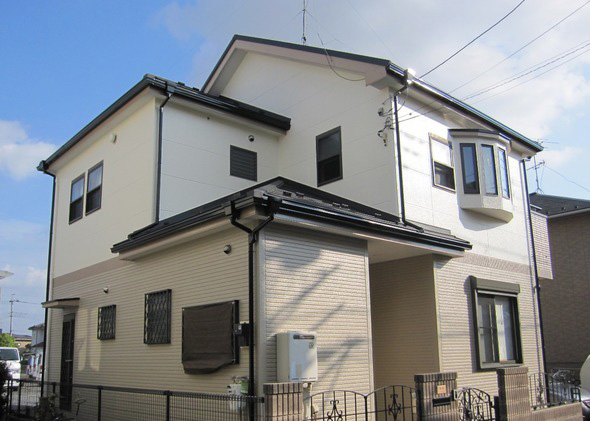 外壁塗装・屋根葺き替え工事　さいたま市　O様